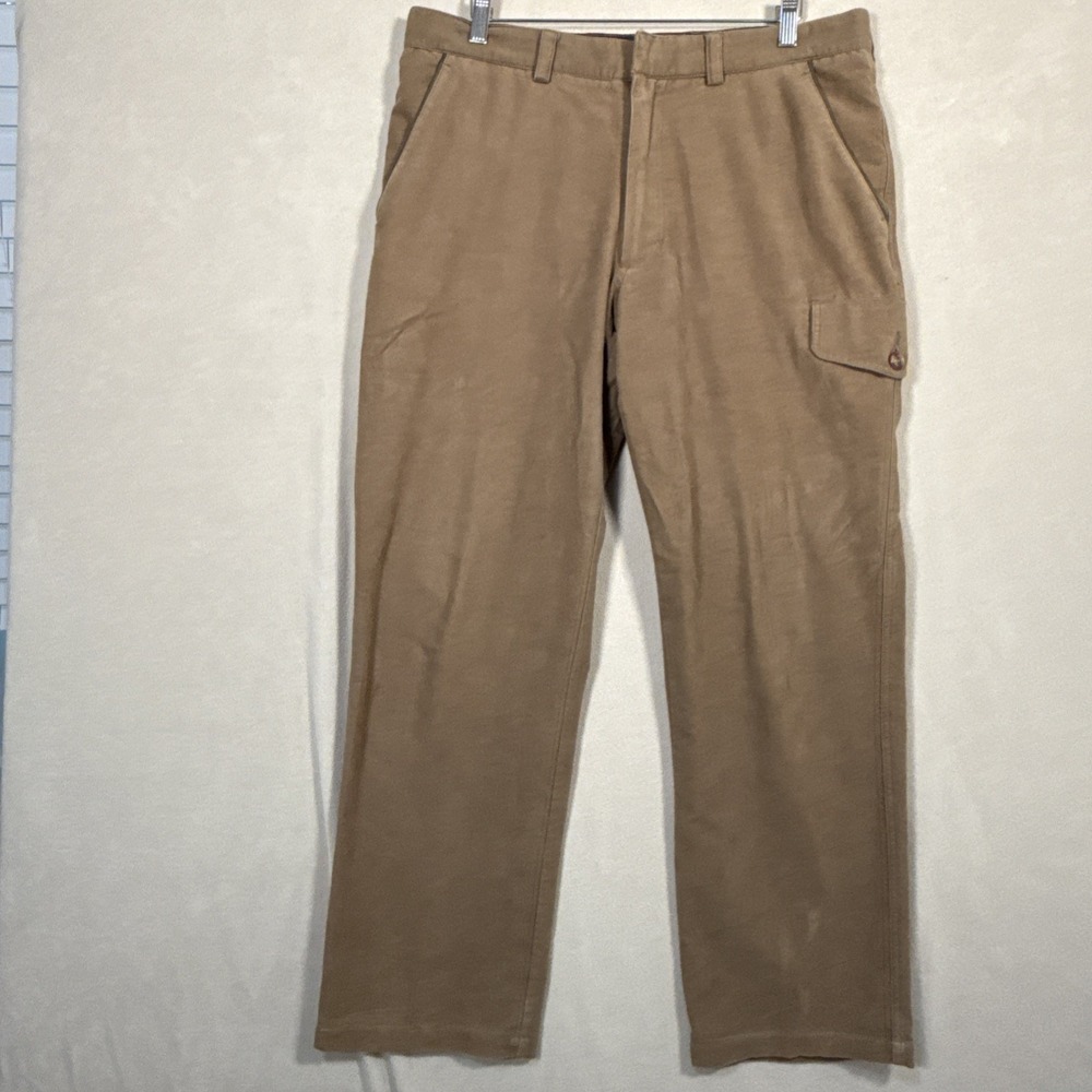 Laksen Sporting Brushed Cotton Men Chino Pants 36x30 (Tear Linin/Some Seat Wear)